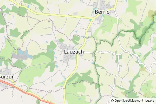 Karte Lauzach