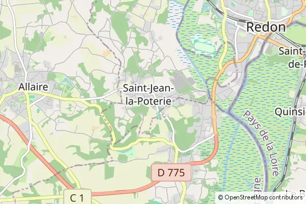 Karte Saint-Jean-la-Poterie