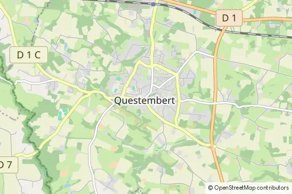 Karte Questembert