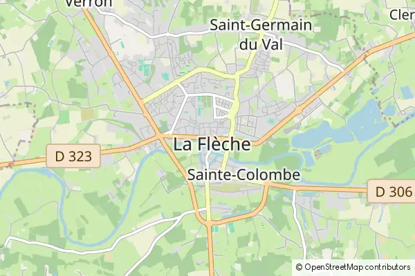 Karte La Flèche