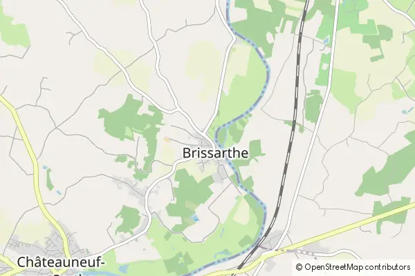 Karte Brissarthe