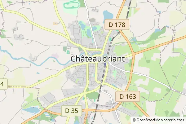 Karte Châteaubriant