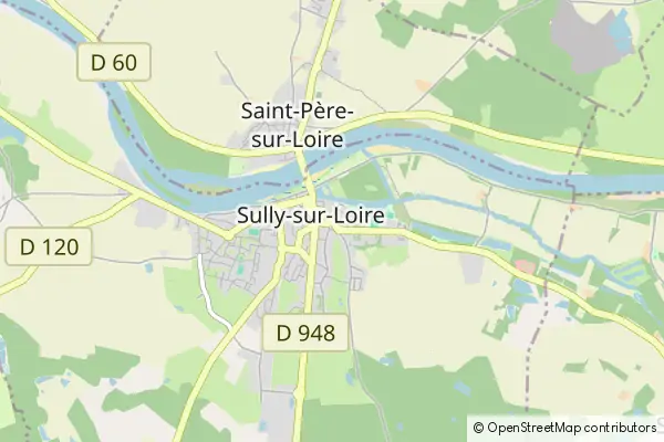 Karte Sully-sur-Loire