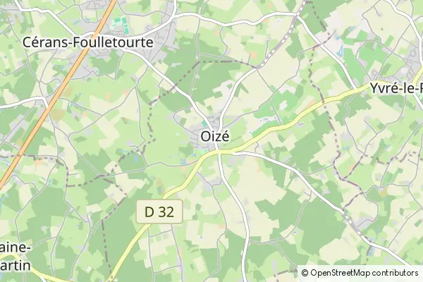 Karte Oizé