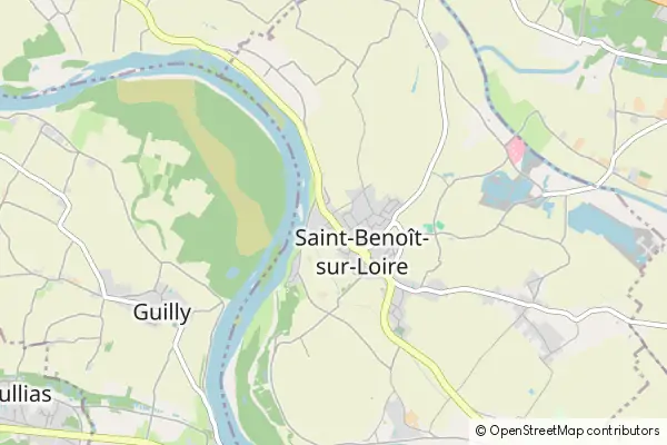 Karte Saint-Benoît-sur-Loire