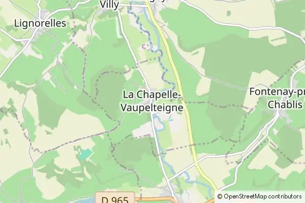 Karte La Chapelle-Vaupelteigne