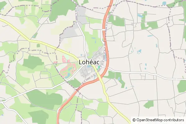 Karte Lohéac