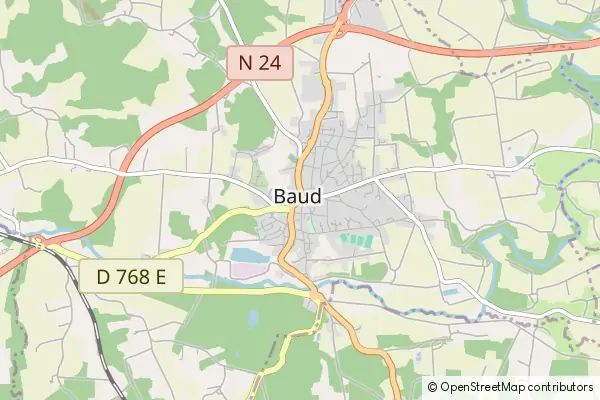 Karte Baud