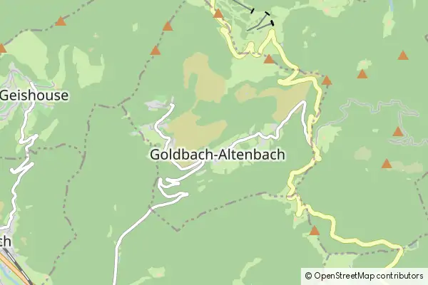 Karte Goldbach-Altenbach