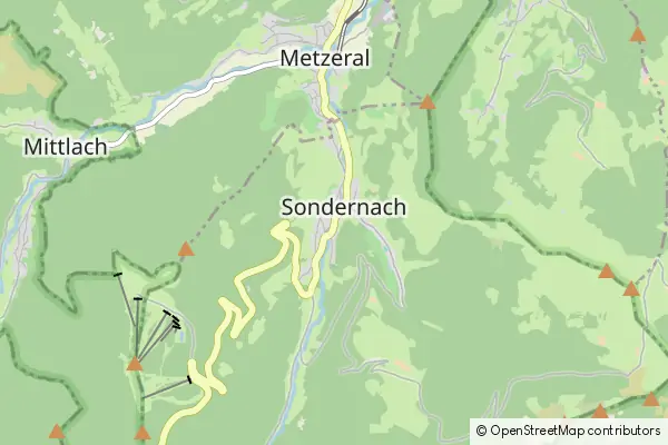 Karte Sondernach