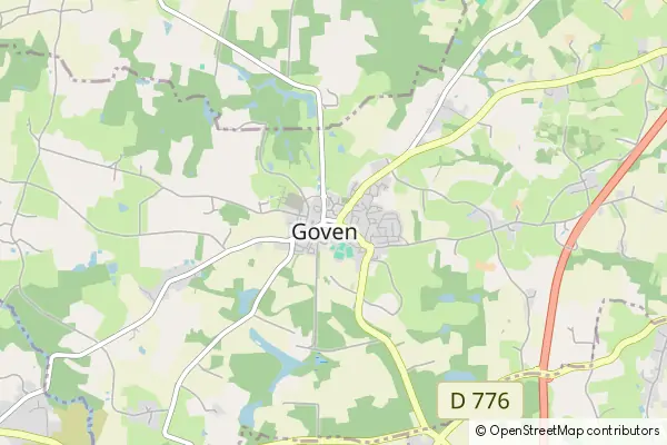 Karte Goven