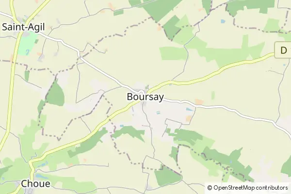 Karte Boursay