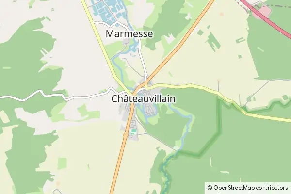 Karte Châteauvillain