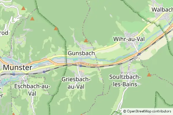 Karte Gunsbach