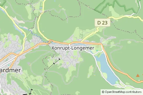 Karte Xonrupt-Longemer