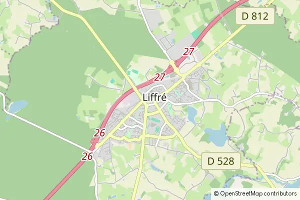 Karte Liffré