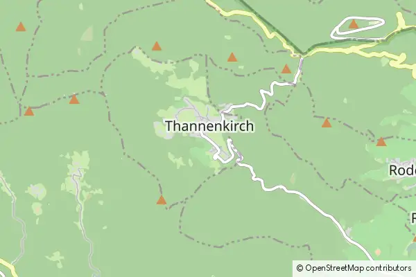 Karte Thannenkirch