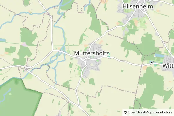 Karte Muttersholtz