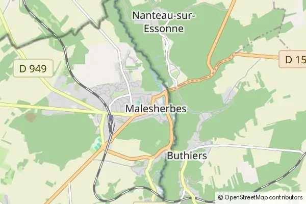 Karte Malesherbes