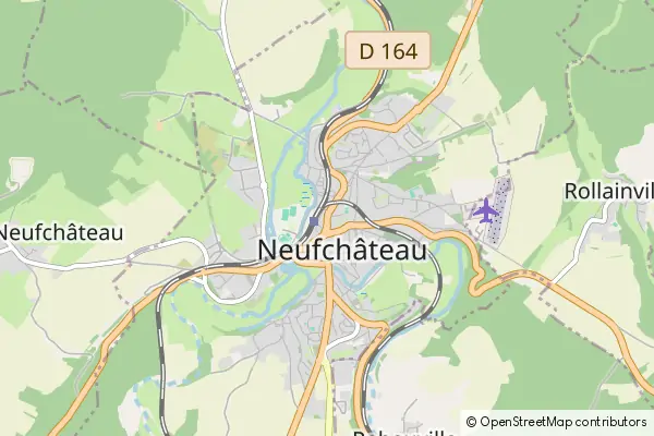 Karte Neufchâteau