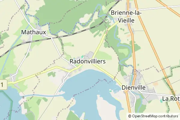 Karte Radonvilliers