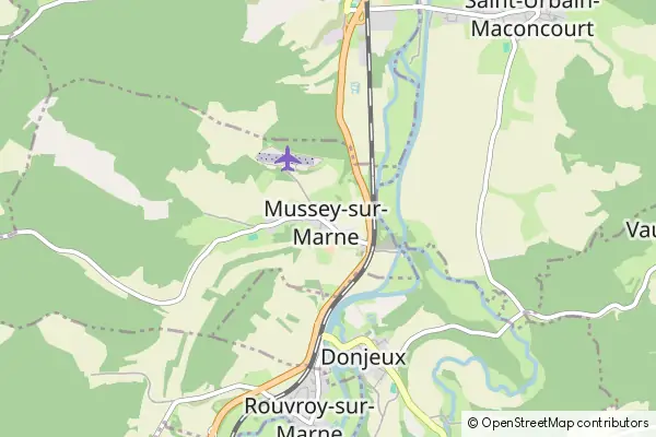 Karte Mussey-sur-Marne