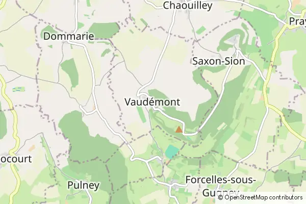 Karte Vaudémont