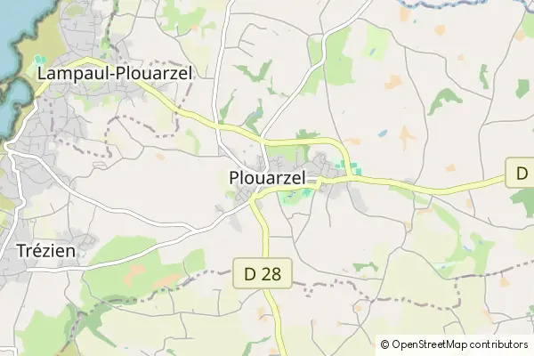 Karte Plouarzel