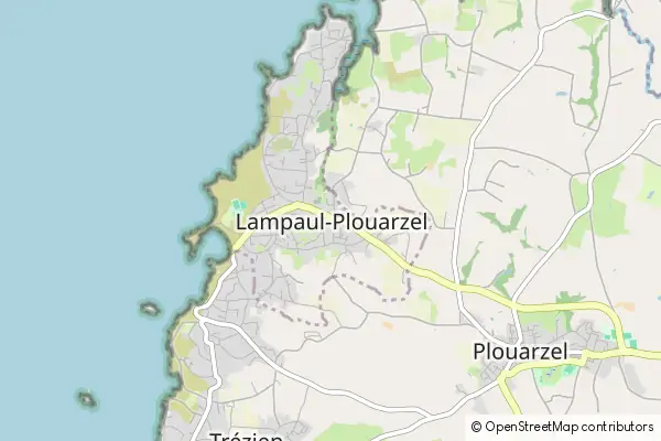 Karte Lampaul-Plouarzel