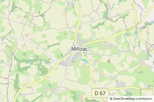 Karte Milizac