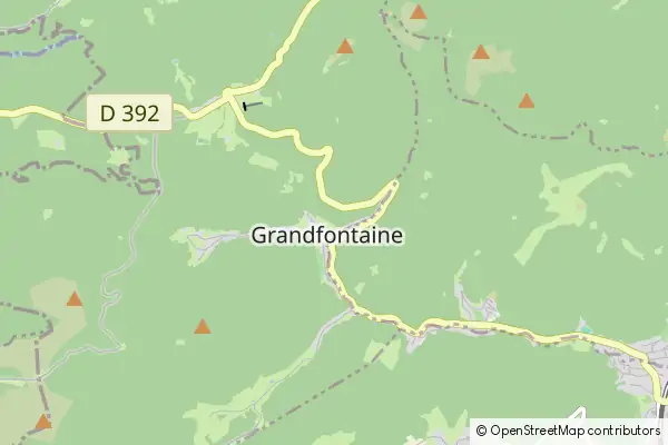 Karte Grandfontaine