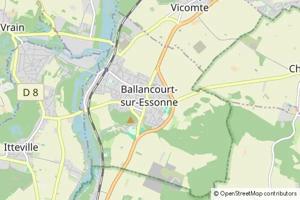 Karte Ballancourt-sur-Essonne