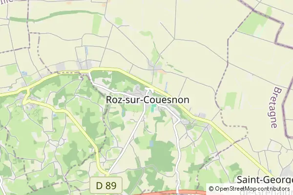 Karte Roz-sur-Couesnon