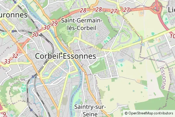 Karte Saint-Pierre-du-Perray