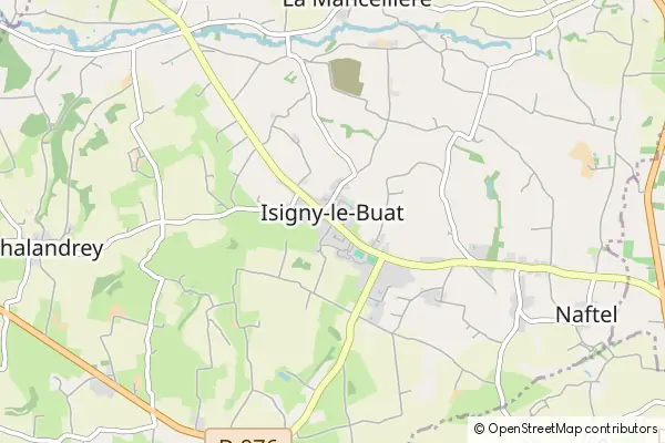 Karte Isigny-le-Buat