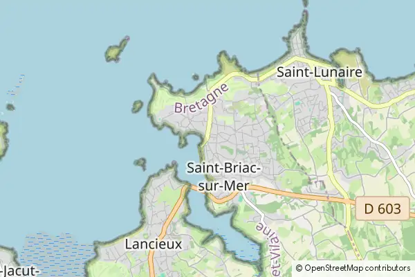 Karte Saint-Briac-sur-Mer