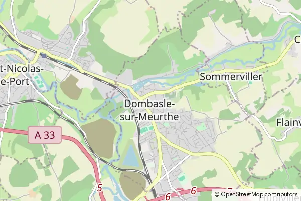 Karte Dombasle-sur-Meurthe