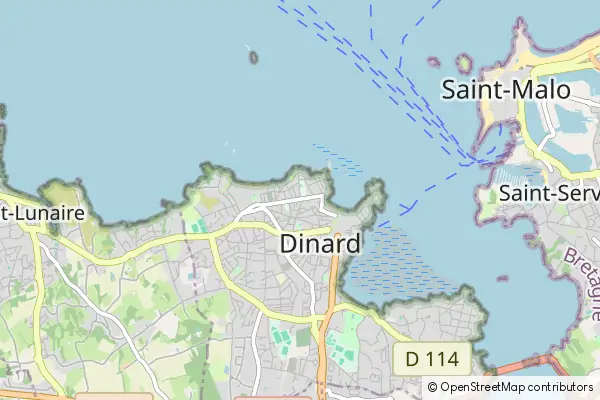 Karte Dinard