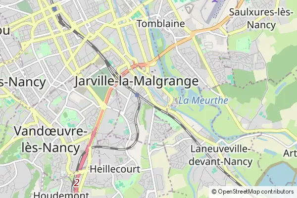Karte: Jarville-la-Malgrange • © OpenStreetMap contributors Karte Jarville-la-Malgrange