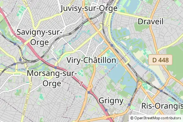 Karte Viry-Châtillon