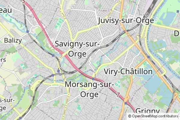 Karte Savigny-sur-Orge