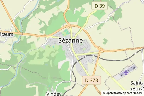 Karte Sézanne