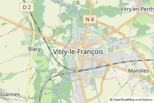 Karte Vitry-le-François