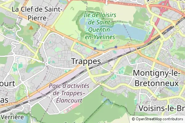 Karte Trappes