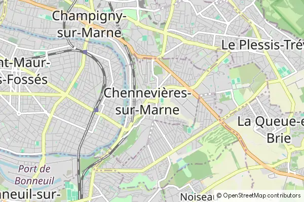 Karte Chennevières