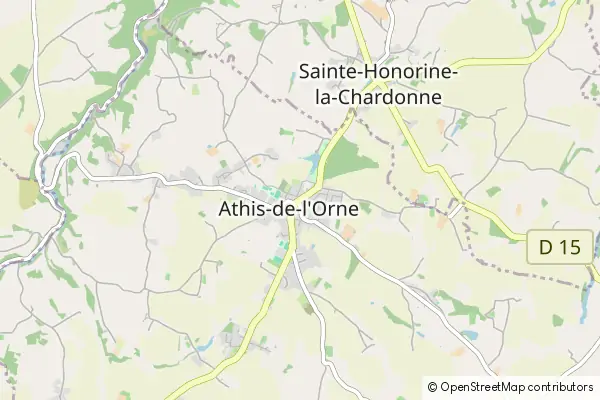 Karte Athis-de-l’Orne