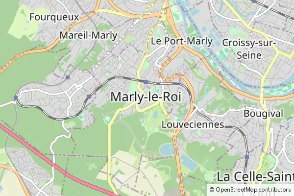 Karte Marly-le-Roi