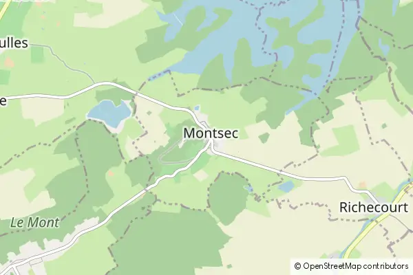 Karte Montsec