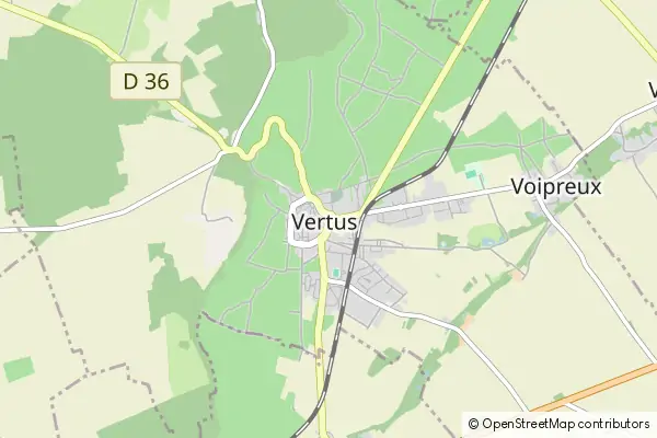 Karte Vertus