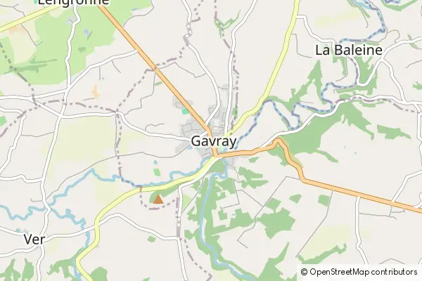 Karte Gavray